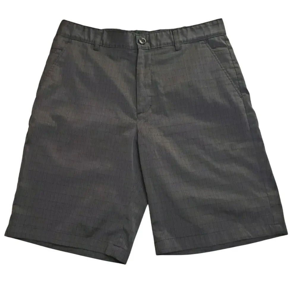 Greg Norman for Tasso Ella Black Golf Shorts Size 30